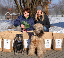 futalis spendet Hundefutter an das Tierheim Chemnitz