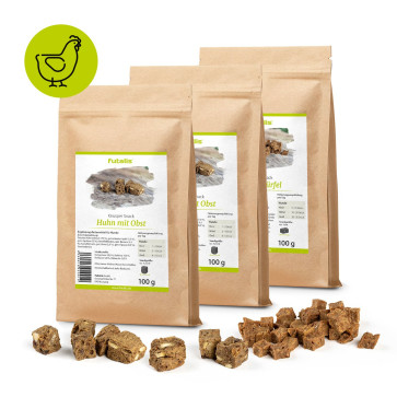 Hundesnacks mit Geflügel: Snackbox für Hunde