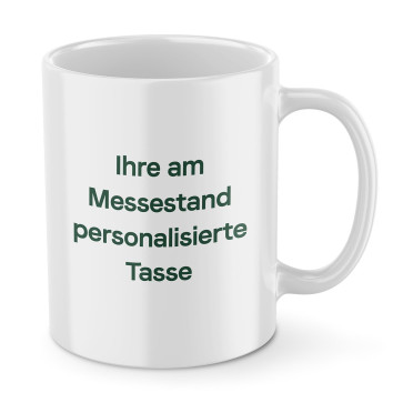 Ihre personalisierte Messe-Tasse