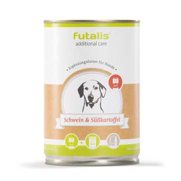 futalis additional care mit Schwein & Süßkartoffel 400 g Dose