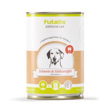 futalis additional care mit Schwein & Süßkartoffel 400 g Dose