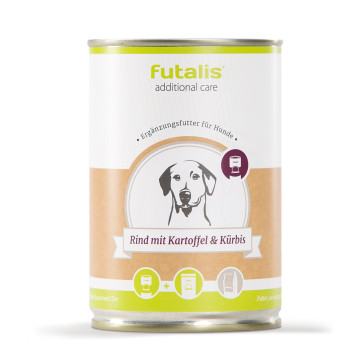 futalis additional care mit Rind mit Kartoffel & Kürbis 400 g Dose
