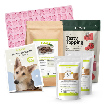 Wintermenü für Hunde - Huhn