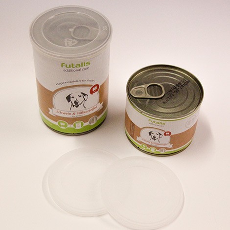 1 Frischhaltedeckel Dosendeckel 74 mm Konservendosen für Hundefutter Dose 
