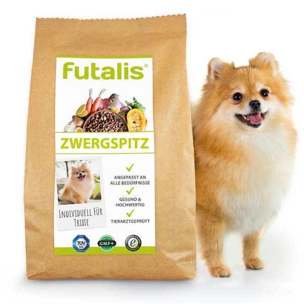 Zwergspitz Rassefutter