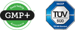 GMP und TÜV Siegel